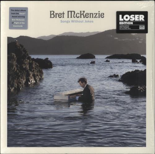Bret McKenzie Songs Without Jokes - Blue vinyl - Sealed vinyl LP album (LP record) UK 81HLPSO859143