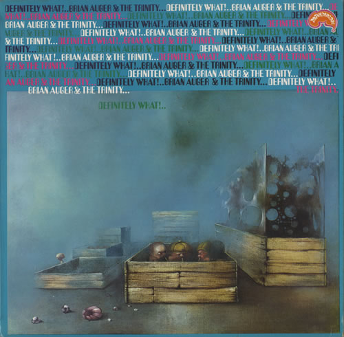 Brian Auger Definitely What! vinyl LP album (LP record) UK AUGLPDE484160