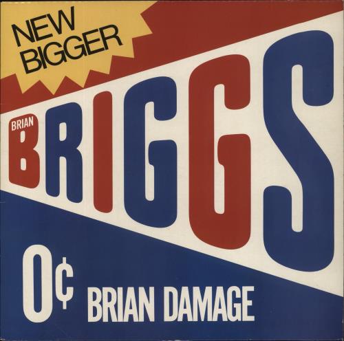 Brian Briggs Brian Damage vinyl LP album (LP record) UK IRXLPBR859825