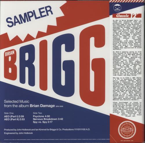 Brian Briggs Brian Damage 12" vinyl single (12 inch record / Maxi-single) US IRX12BR893591