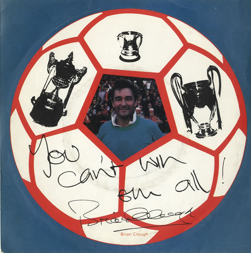 Brian Clough You Can't Win Em All 7" vinyl single (7 inch record / 45) UK UGH07YO215599