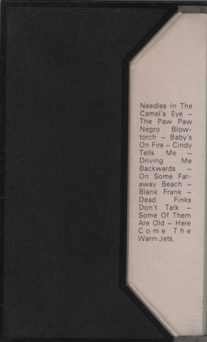 Brian Eno Here Comes The Warm Jets - 1st cassette album UK ENOCLHE863485