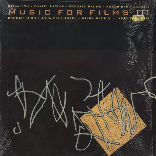 Brian Eno Music For Films III - Shrink vinyl LP album (LP record) UK ENOLPMU780319
