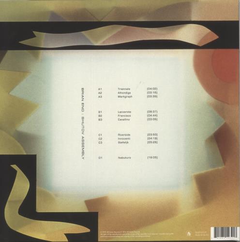 Brian Eno The Shutov Assembly 2-LP vinyl record set (Double LP Album) UK ENO2LTH866940