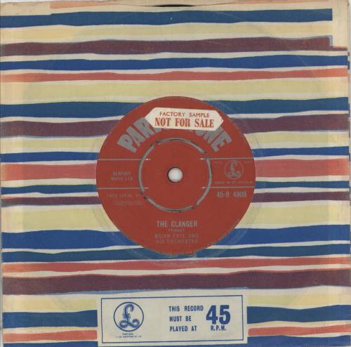 Brian Fahey And His Orchestra At The Sign Of The Swingin' Cymbal (Theme Tune 'Pick Of The Pops') 7" vinyl single (7 inch record / 45) UK QT907AT875762