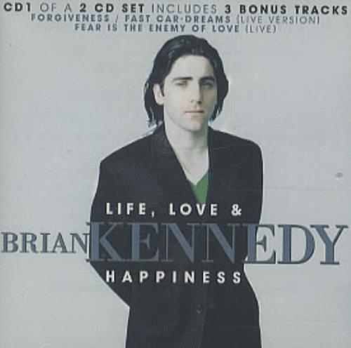 Brian Kennedy Life Love And Happiness CD single (CD5 / 5") UK BKNC5LI164365