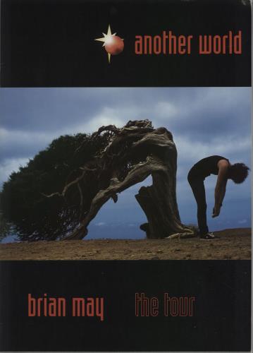 Brian May Another World - The Tour tour programme UK MAYTRAN140503