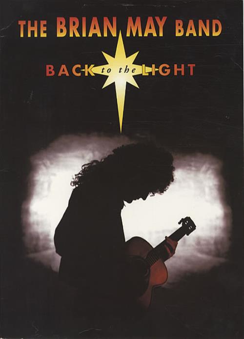 Brian May Back To The Light Tour '93 - Autographed tour programme UK MAYTRBA344704
