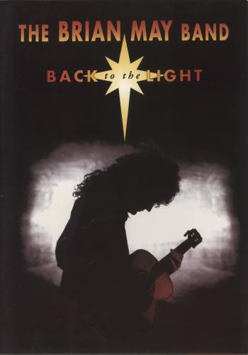 Brian May Back To The Light Tour '93 tour programme UK MAYTRBA20663