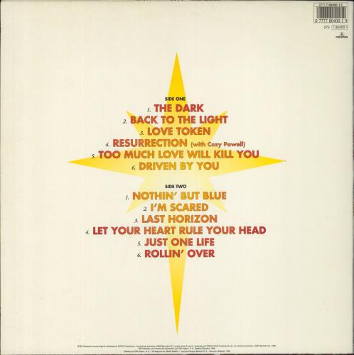 Brian May Back To The Light vinyl LP album (LP record) Spanish MAYLPBA833585