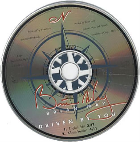 Brian May Driven By You CD single (CD5 / 5") US MAYC5DR16801