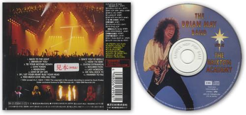 Brian May Live At The Brixton Academy CD album (CDLP) Japanese MAYCDLI197332