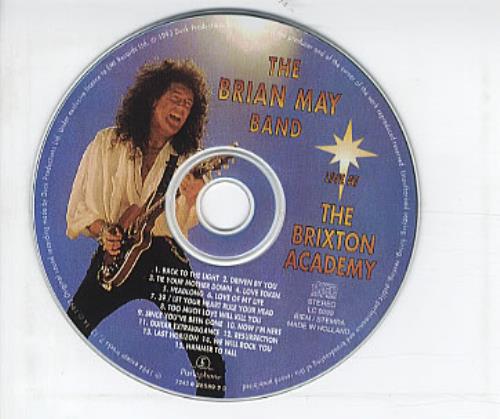 Brian May Live At The Brixton Academy CD album (CDLP) UK MAYCDLI325972