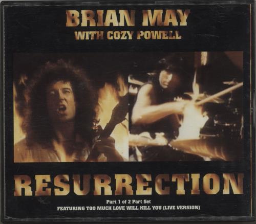 Brian May Resurrection 2-CD single set (Double CD single) UK MAY2SRE88224