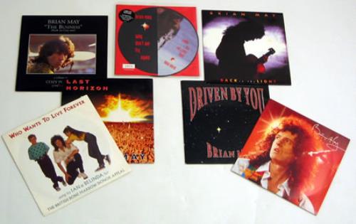 Brian May Set Of Seven 7" Singles 7" vinyl single (7 inch record / 45) UK MAY07SE405757