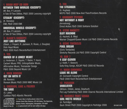 Brian May Slot Machine CD album (CDLP) UK MAYCDSL468664