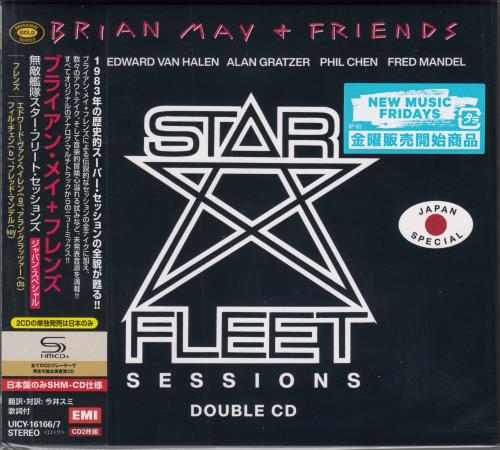 Brian May Star Fleet Sessions + Folder SHM CD Japanese MAYHMST819863