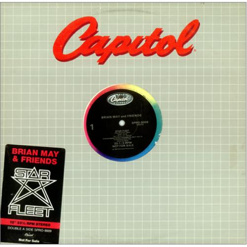 Brian May Starfleet 12" vinyl single (12 inch record / Maxi-single) US MAY12ST28673