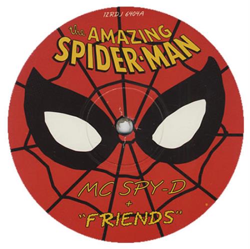 Brian May The Amazing Spider-man - Black Vinyl 12" vinyl single (12 inch record / Maxi-single) UK MAY12TH42110