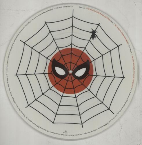 Brian May The Amazing Spider-Man - EX 12" vinyl picture disc (12 inch picture record) UK MAY2PTH42108