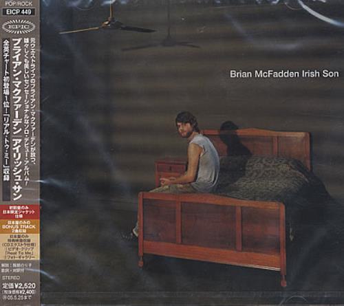 Brian McFadden Irish Son CD album (CDLP) Japanese BMFCDIR376246