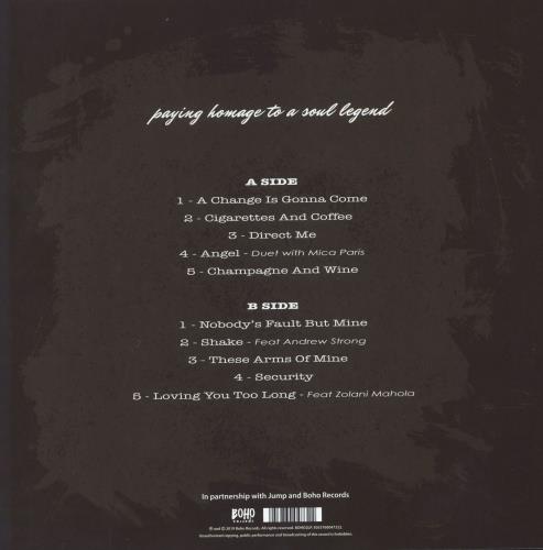 Brian McFadden Otis - Autographed Sleeve vinyl LP album (LP record) UK BMFLPOT804122