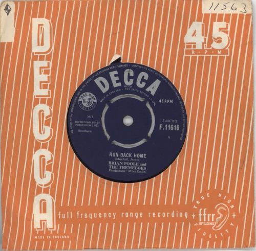 Brian Poole Keep On Dancing 7" vinyl single (7 inch record / 45) UK BPO07KE711828