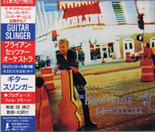 Brian Setzer Guitar Slinger CD album (CDLP) Japanese SETCDGU197167