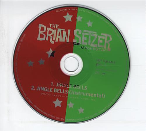 Brian Setzer Jingle Bells CD single (CD5 / 5") Japanese SETC5JI319319