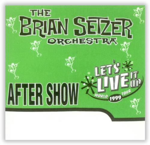 Brian Setzer Lets Live It Up Tour Passes tour pass US SETTPLE428165
