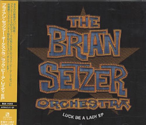 Brian Setzer Luck Be A Lady EP CD album (CDLP) Japanese SETCDLU305238