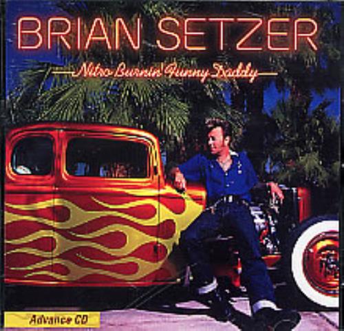 Brian Setzer Nitro Burnin' Funny Daddy CD album (CDLP) US SETCDNI259012