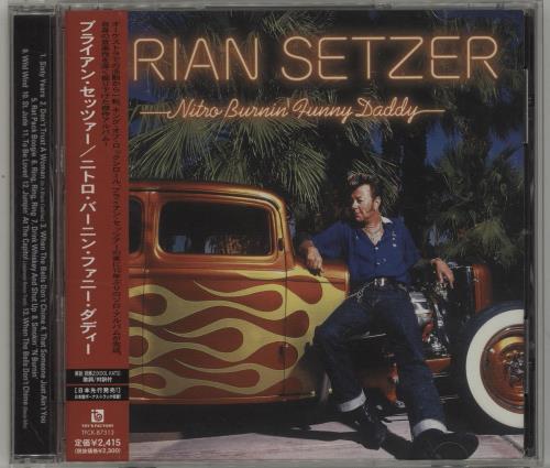 Brian Setzer Nitro Burnin' Funny Daddy CD album (CDLP) Japanese SETCDNI684824