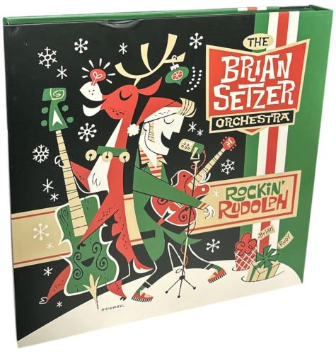 Brian Setzer Rockin' Rudolph CD Album Box Set US SETDXRO892677