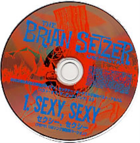 Brian Setzer Sexy, Sexy CD single (CD5 / 5") Japanese SETC5SE239857