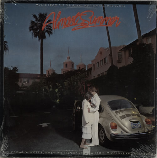 Brian Wilson Almost Summer vinyl LP album (LP record) US BWILPAL628784