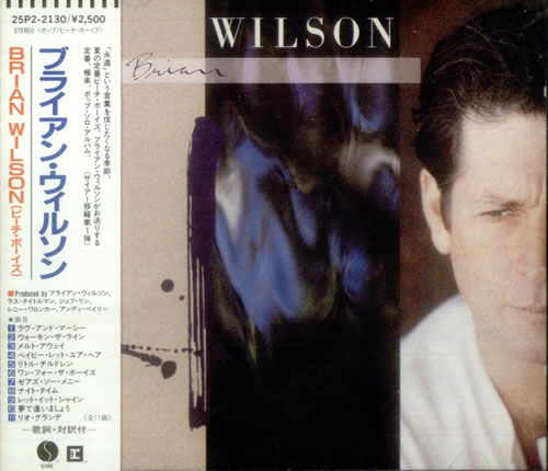 Brian Wilson Brian Wilson CD album (CDLP) Japanese BWICDBR37943