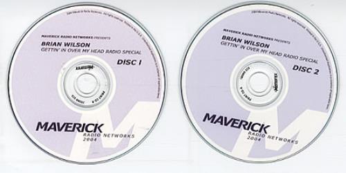 Brian Wilson Getting In Over My Head 2 CD album set (Double CD) US BWI2CGE312428