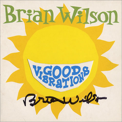 Brian Wilson Good Vibrations - Autographed CD single (CD5 / 5") UK BWIC5GO481087