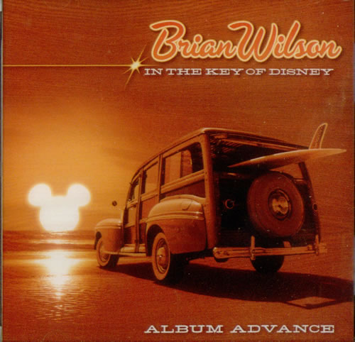 Brian Wilson In The Key Of Disney CD-R acetate US BWICRIN548867