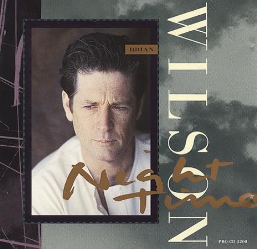 Brian Wilson Night Time CD single (CD5 / 5") US BWIC5NI57123