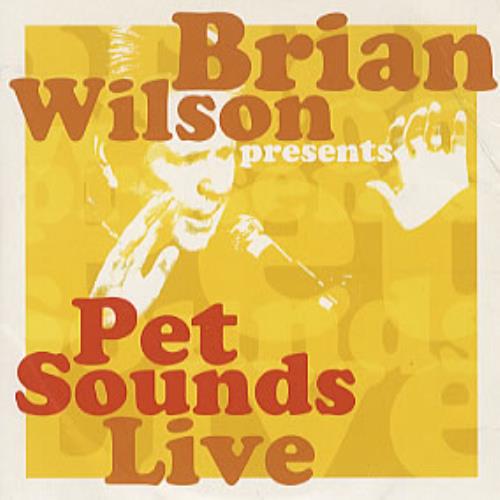 Brian Wilson Pet Sounds Live CD album (CDLP) UK BWICDPE308162