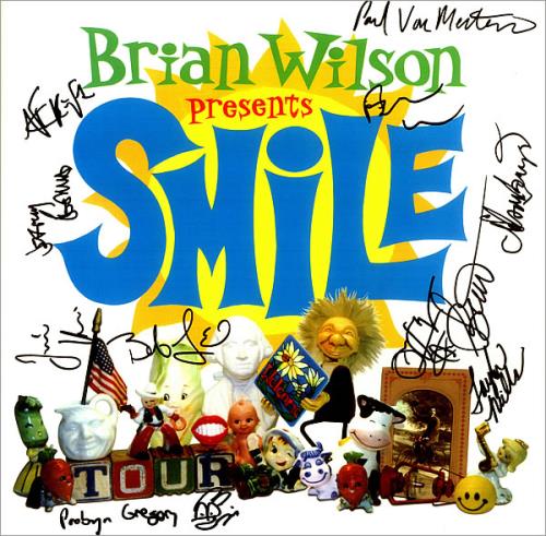 Brian Wilson Smile - Autographed tour programme US BWITRSM455476