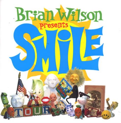 Brian Wilson Smile tour programme UK BWITRSM313211