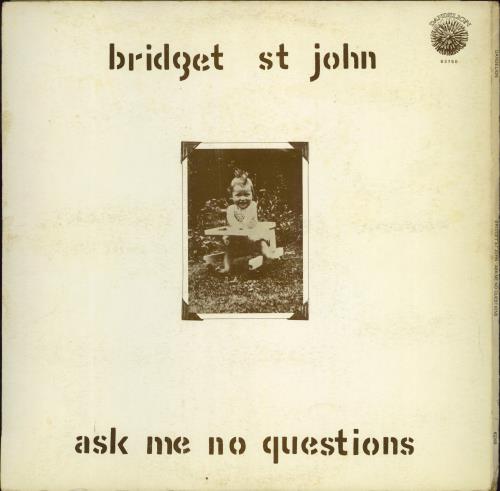 Bridget St John Ask Me No Questions - EX vinyl LP album (LP record) UK BSJLPAS747992
