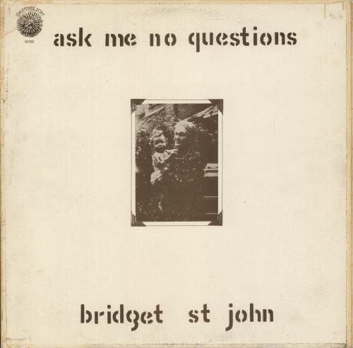 Bridget St John Ask Me No Questions - VG vinyl LP album (LP record) UK BSJLPAS875937