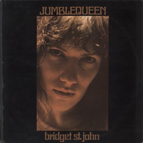 Bridget St John Jumblequeen - Autographed vinyl LP album (LP record) UK BSJLPJU886540