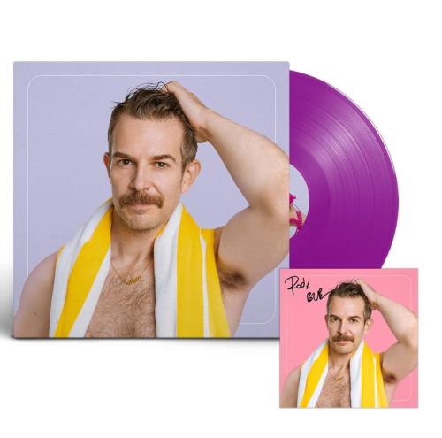 Bright Light Bright Light Enjoy Youth - Lavender Vinyl - Sealed + Autographed Art Card vinyl LP album (LP record) UK H7KLPEN854343