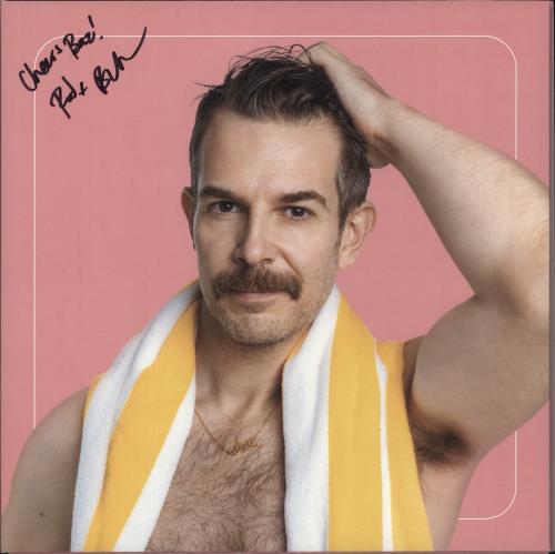 Bright Light Bright Light Enjoy Youth - Pink Vinyl - Autographed vinyl LP album (LP record) UK H7KLPEN881099