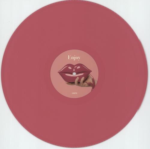 Bright Light Bright Light Enjoy Youth - Pink Vinyl - Autographed vinyl LP album (LP record) UK H7KLPEN881099